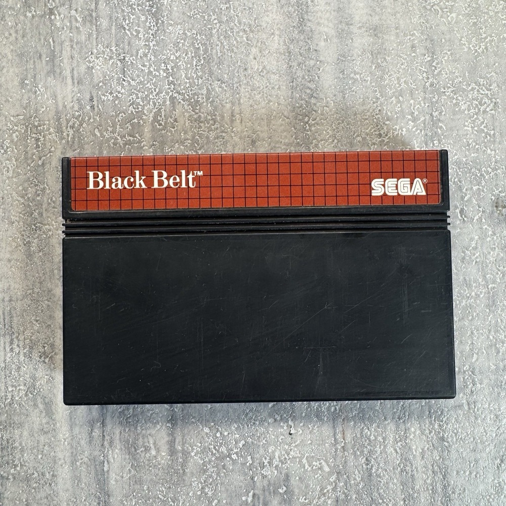 Black Belt (Sega Master System, 1986) No Manual - Tested - Picture 2 of 7